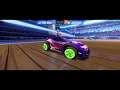 Rocket League Hoops 2v2 Match