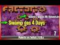 ⚙️Factorio➡️ Swamp Gas 4 Days✅➡️ Rampant mod + Krastorio 2 mod ⚙️🔧🏭 Gameplay