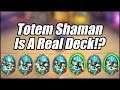 Totem Shaman Is A Real Deck!? | Ashes of Outland | Hearthstone