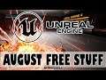 Unreal Engine August Free Stuff!