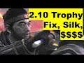Update 2.10 Common Courtesy Trophy is Easier, Testing $$$ Glitches, Ghost of Tsushima