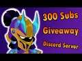 300 Subscriber Giveaway and Discord Server