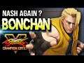 Bonchan (Nash) return ➤ Street Fighter V Champion Edition • SFV CE