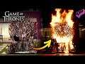 COLOCAMOS FOGO NO TRONO DE FERRO DO GAME OF THRONES! / WE SET FIRE TO THE IRON THRONE OF GOT