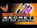 Division 2 SECRET RIOT GAS CANISTERS KEY CHAIN LOCATION - Raid Exclusive Backpack Trophy