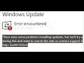 Fix Windows 10 Update Error 0x800705b4 There Were Some Problems Installing Updates