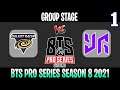 Galaxy Racer vs YG  Game 1 | Bo2 | Group Stage BTS Pro Series SEA Season 8