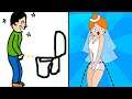 Just Draw Vs Draw Story: Love the Girl - Funny Drawing Puzzles Android Gameplay Walkthrough HD #18