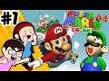 L IS REAL AND HE IS MY CO-OP PARTNER |  Super Mario 64 CO-OP! EPISODE 1