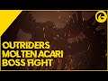 Outriders - Molten Acari Full Boss Fight
