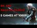 RX 480 + Xeon E5-2420v2 | 5 Games tested at 1080p