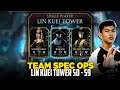 SPEC OPS TEAM IN LIN KUEI TOWER 50 - 59 | MK Mobile Lin Kuei Tower 50 - 59