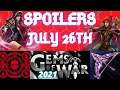 SPOILERS July 26th 2021 | Gems of War Live Stream | New account playthrough PART 3 NEW FACTION