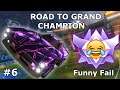 This Episode Is A Funny Fail - ROCKET LEAGUE ROAD TO GRAND CHAMP -Episode 6 (Keyboard & Mouse)