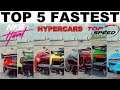 Top 11 Fastest Hypercars IN NFS Heat (2021 Update)