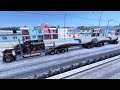 Tren de Carretera Kenworth W900 EXTRA LARGO Whiskey Jack Daniel's! American Truck Simulator