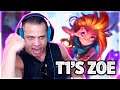 TYLER1 REACTS TO HIS ZOE GAMEPLAY! - LoL Daily Moments #706
