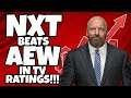 WWE NXT FINALLY BEAT AEW IN TV RATINGS!!!