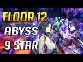 Xiao And Baal Team New Spiral Abyss Floor 12 9 Star ( Genshin Gameplay )
