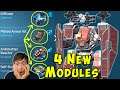 4 NEW Titan Modules? War Robots [5.7] Test Server Gameplay WR