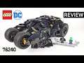 레고 슈퍼히어로즈 76240 DC 배트맨 배트모빌 텀블러(LEGO Superheroes Batmobile Tumbler) - 리뷰_Review_레고매니아_LEGO Mania