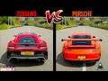Battle! 'Zerouno vs 'Porsche | Forza Horizon 4 - Top Speed and Acceleration Challenge || 4K 60FPS