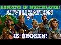 Civilization 6 is A PERFECTLY BALANCED GAME WITH NO EXPLOITS - Multiplayer Production Exploits