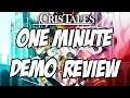 Cris Tales (Demo) - One Minute Review #shorts