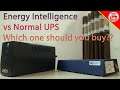 Energy Intelligence Vs normal UPS comparison