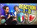 'EURO 2020' REACTION GALLES - ITALIA DA CASA AZZURRI!