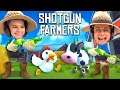 FORTNITE BUT ON A FARM! Shotgun Farmers (Horde Mode) BATTLE ROYALE