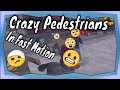 Grand Theft Auto: 3 - Crazy Pedestrians In Fast Motion
