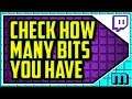 HOW TO CHECK HOW MANY BITS YOU HAVE ON TWITCH (Working) - How To See How Many Bits I Have On Twitch