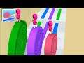 Layers Roll 🌈🌌🧻 Gameplay All Levels iOS,Android Walkthrough Game Mobile Update New Level #shorts