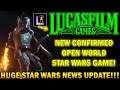Lucasfilm Games is the New Lucasarts! HUGE Star Wars News! New Confirmed Open World Star Wars Game!