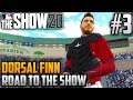 MLB The Show 20 Road to the Show | Dorsal Finn (Catcher) | EP3 | DOUBLE A DEBUT