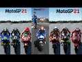 MotoGP 21 || Alex Rins Suzuki GSX RR ( MotoGP 20 ) VS MotoGP 21 GP Bikes || Drag Race || 4K ||