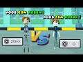 NOOB SEM ROBUX VS NOOB COM ROBUX NO STRONGMAN SIMULATOR (Roblox)