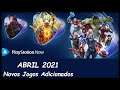 PS NOW ABRIL 2021 - Novos Jogos Revelados (PS4 Pt-Br - PS Now Europa)