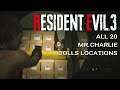 Resident Evil 3 Demo - Guide to All 20 Charlie Dolls Locations