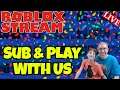🔴 Roblox Live - Sub and Play With Us!