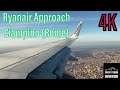Scenic Ryanair Approach Into Ciampino Airport 4K (STN - CIA)