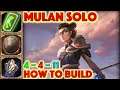 SMITE HOW TO BUILD MULAN - Mulan Solo + How To + Guide (Mid Season 7 Conquest) 2020 Aesir Solo Lane