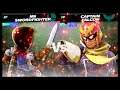 Super Smash Bros Ultimate Amiibo Fights – Kazuya & Co #424 Dante vs Captain Falcon