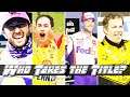 🔴 WHO WINS THE 2020 CUP SERIES TITLE? // NASCAR Heat 5 Online LIVE